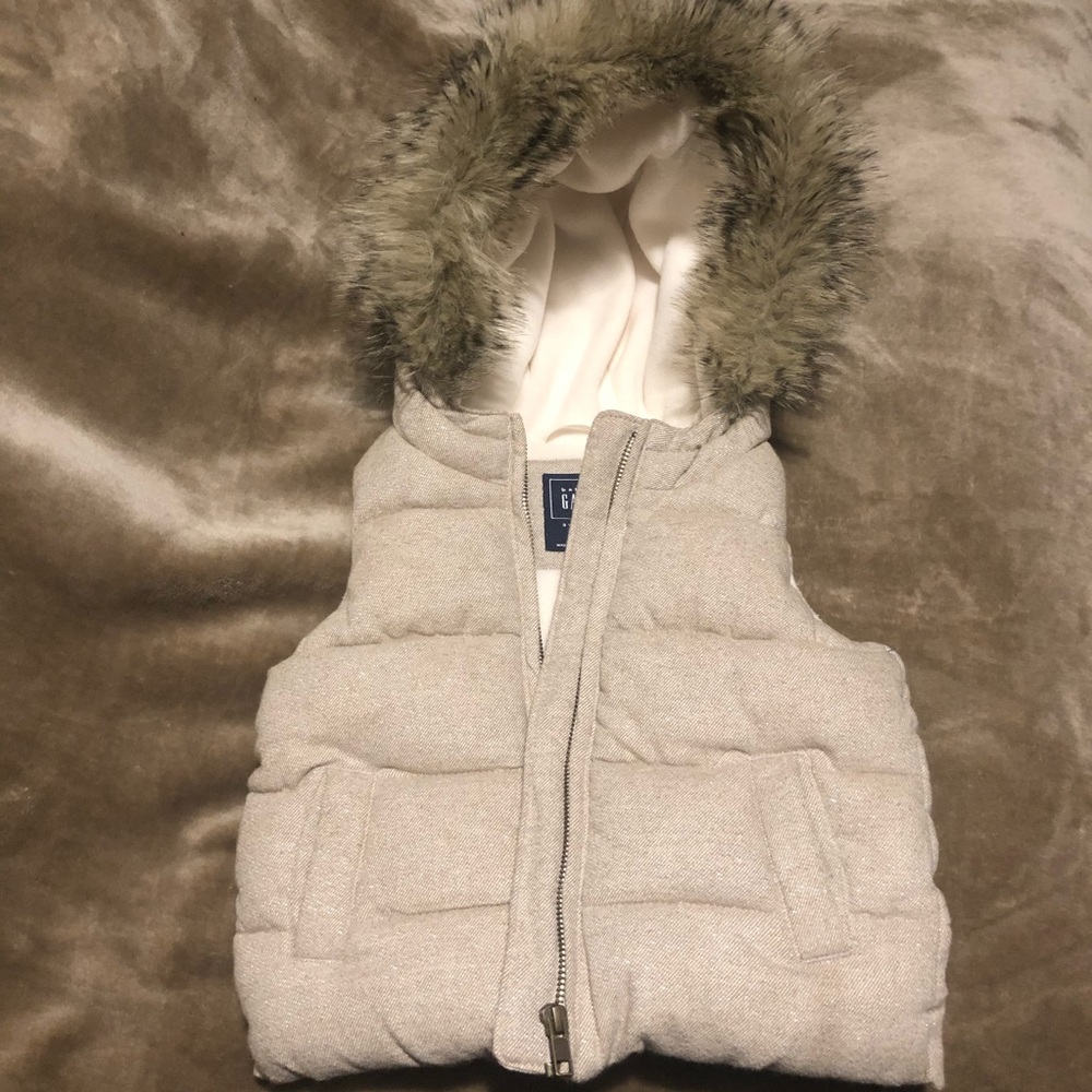 Kids Gap Fur Vest